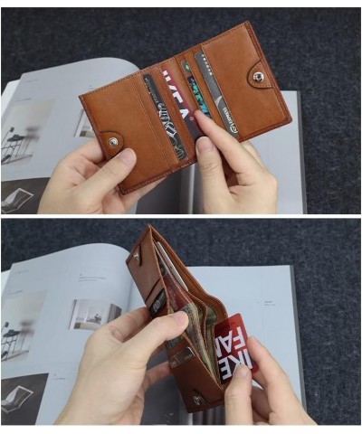 Simplicity ID Cases Bifold Short Wallet Genuine Leather Vertical Credit Card Holder Hasp Purses Money Bag Women Badge Covers ...