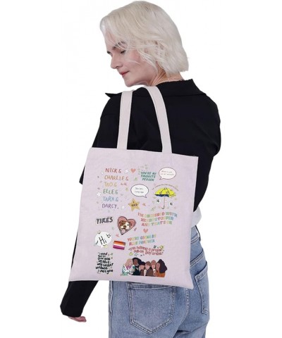 BL TV Show Inspired Gift You're My Favorite Person Hi Hi Leaves Tote Bag LGBTQ Gift TV Show Handbag Hi Tote Bag $9.63 Totes