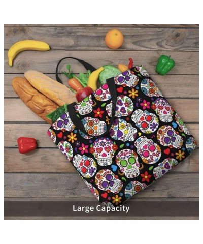 Large Capacity Shopping Bag for Women Shoulder Tote Handbag Vintage Aesthetic Travel Work Picnic Pattern (334) $12.74 Totes