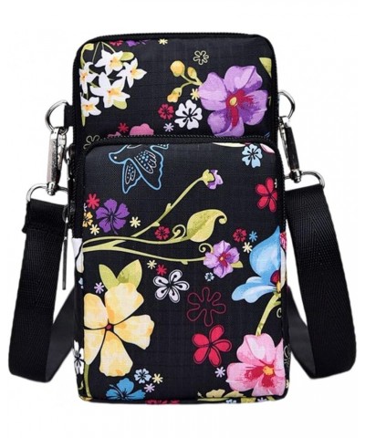 Stylish Shoulder Bag with Adjustable Strap for Multi Flower $7.55 Crossbody Bags