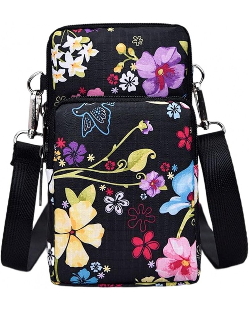 Stylish Shoulder Bag with Adjustable Strap for Multi Flower $7.55 Crossbody Bags