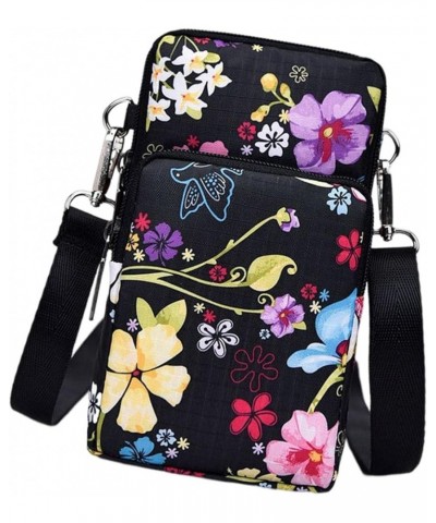 Stylish Shoulder Bag with Adjustable Strap for Multi Flower $7.55 Crossbody Bags