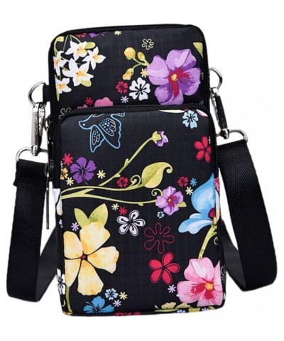 Stylish Shoulder Bag with Adjustable Strap for Multi Flower $7.55 Crossbody Bags