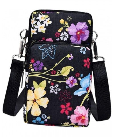 Stylish Shoulder Bag with Adjustable Strap for Multi Flower $7.55 Crossbody Bags