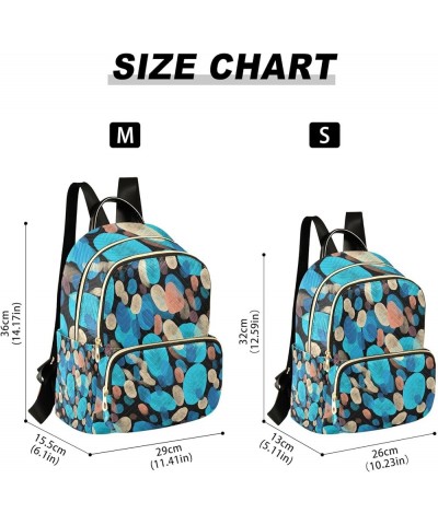 College Sporting Badges Quilted Backpacks Fashion Backpack Purse for Women Fashion Travel Backpack Watercolor Mosaic Pattern ...