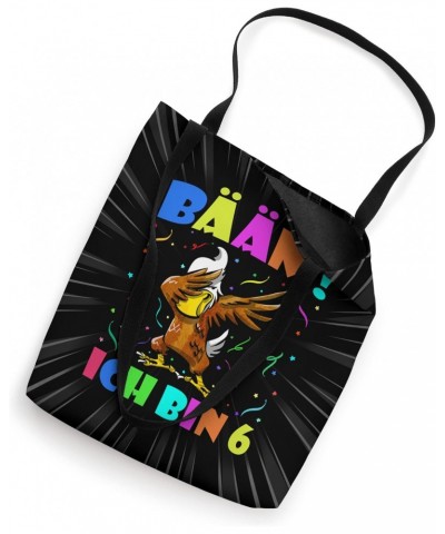 Dabbing Eagle - Bääm Ich Bin 6 Boys Girls 6th Birthday Party Tote Bag $14.43 Totes