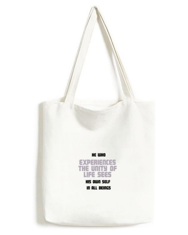 See Youself in Beings Blessing Quote Culture Tote Canvas Bag Shopping Satchel Casual Handbag $12.71 Totes