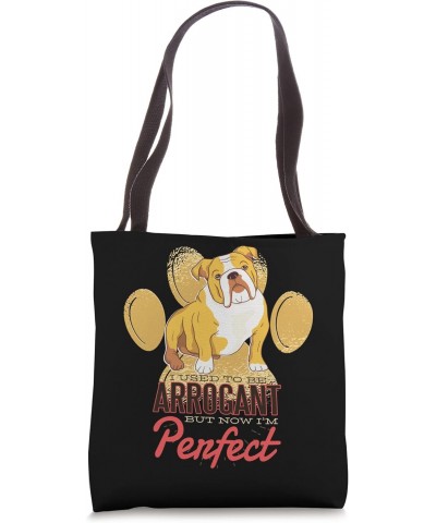 British English Bulldog Dog Breed Tote Bag $12.72 Totes