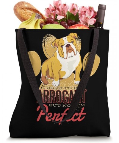 British English Bulldog Dog Breed Tote Bag $12.72 Totes