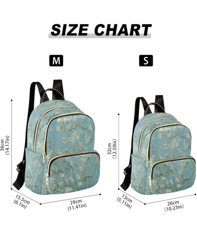 Fashion Backpack Mini Backpack Purse Casual Daily Backpack Van Gogh Almond Blossom for Travel for College Work Medium $21.27 ...