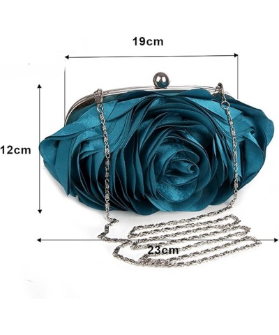 Evening Bag Flower Wedding Bags For Bride Purse And Handbags Wedding Party Day Clutches Colorful Totes Apricot $39.56 Totes