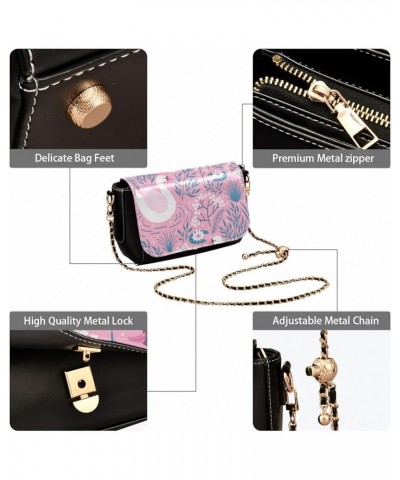 Crossbody Bags for Women Trendy Women's Black Shoulder Bag Small PU Leather Flap Cross Body Bag Handbags Pattern8 $22.95 Cros...