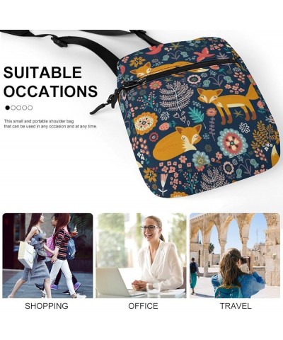 Large Canvas Messenger Bag Casual Shoulder Bag Travel Chest Bag Crossbody Bag Color295 $17.35 Crossbody Bags