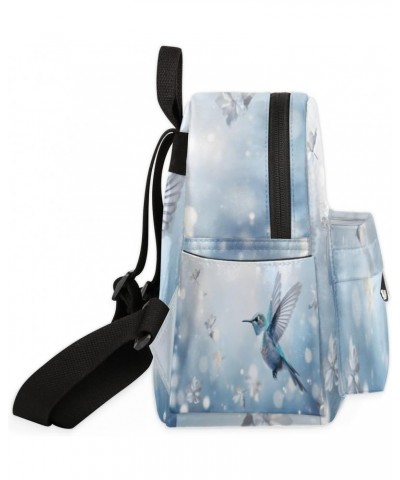 Hummingbird Bird Small Backpack for Women Ladies Mini Backpack Travel Casual Backpack Purse Satchel Daypack $23.23 Backpacks