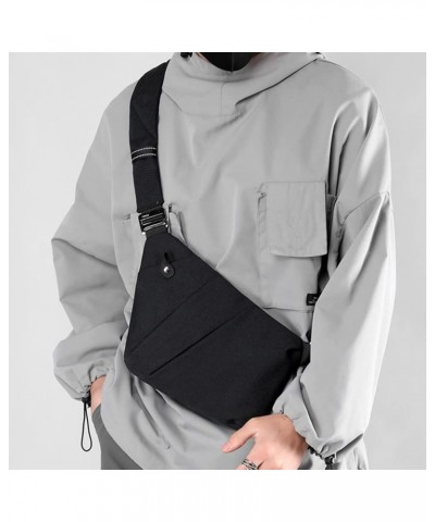 Anti Theft Travel Bag Multifunctional Anti Theft Crossbody Bag Nylon Travel Sling Bag for Men Women Black $10.16 Totes