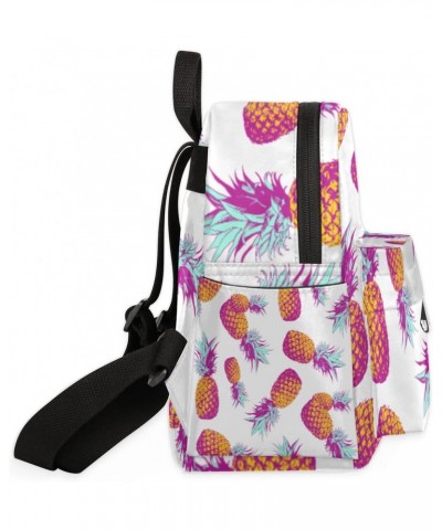 Pineapple Mini Backpack Purse for Women, Fruit Small Fashion Daypack Lightweight, Cute Casual Travel Bag $15.95 Backpacks