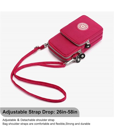 Small Crossbody Bags for Women Mini Cell Phone Wallet Shoulder Bag Handbag Arm Bag Purse Twill $8.24 Crossbody Bags