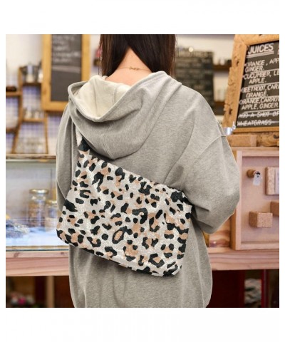 Tote Handbags for Women Ultra Soft Fluffy Shoulder Bag with Zipper Fashion Durable Messenger Bag Color-a010 $8.15 Totes