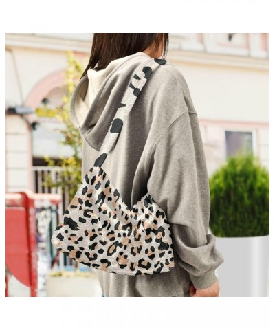 Tote Handbags for Women Ultra Soft Fluffy Shoulder Bag with Zipper Fashion Durable Messenger Bag Color-a010 $8.15 Totes