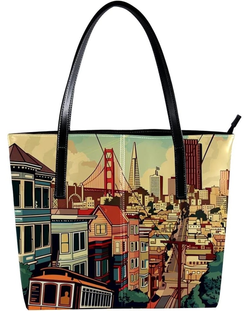 Purses for Women,Tote Bag Aesthetic,Women's Tote Handbags H567z3jova $19.27 Handbags