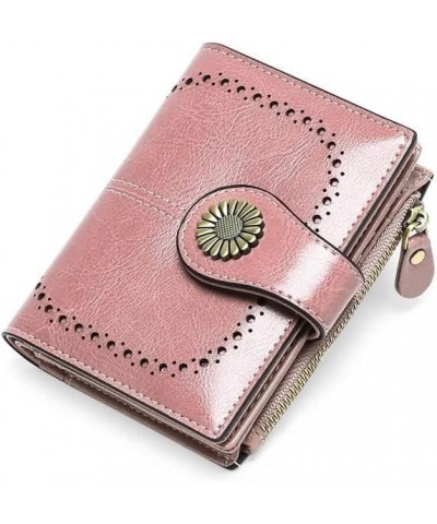 Coin Purse Women's Leather Wallet Mini Portable Card Holder Large Capacity Bifoldcoins Pocket Storage for Coins Card Purses V...