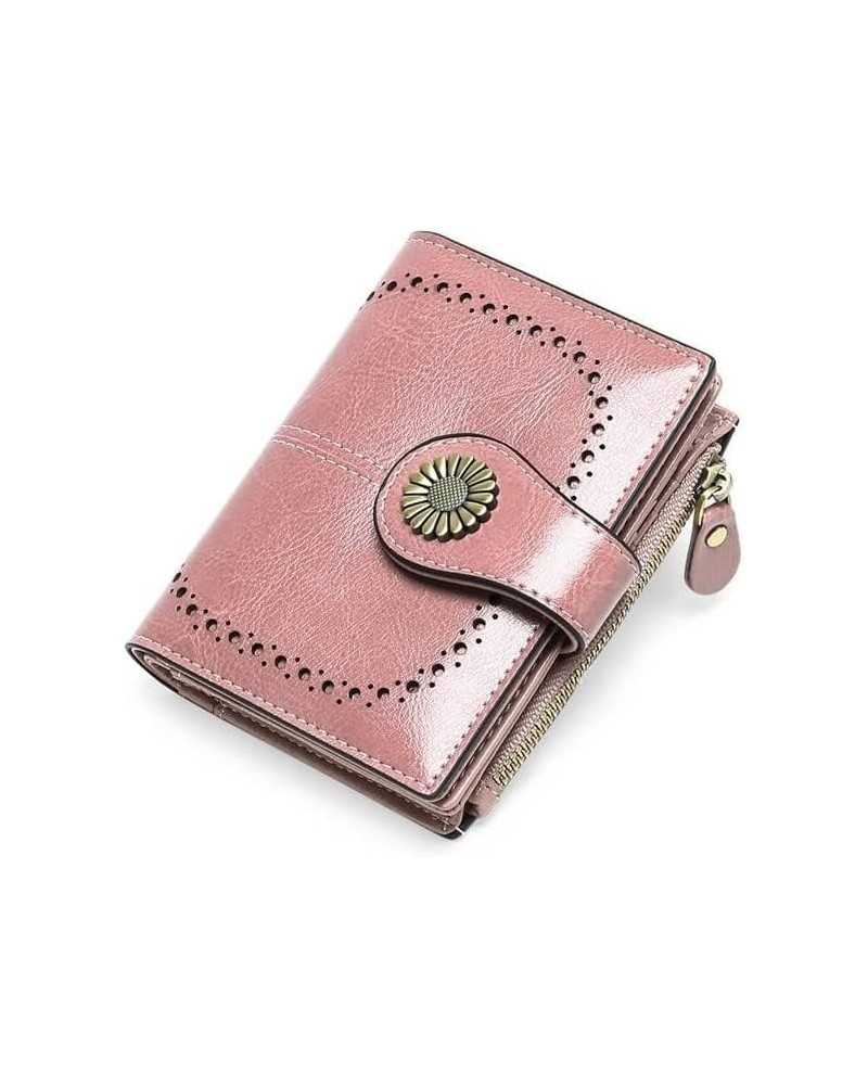 Coin Purse Women's Leather Wallet Mini Portable Card Holder Large Capacity Bifoldcoins Pocket Storage for Coins Card Purses V...