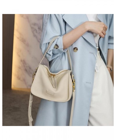 Women's Genuine Leather Purses Handbags Tote Top Handle Bags for Women Hobo Purse Satchel Shoulder Crossbody Bag White $30.96...