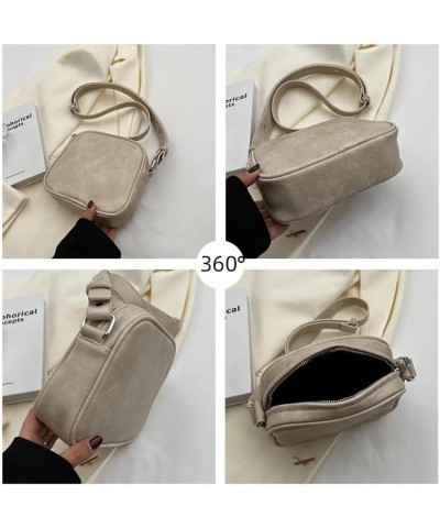 Women's Small Crossbody Bag Cute Square Tote Bag Shoulder Bag Hobo Handbag with Adjustable Strap Daily Travel Purse Rose Red ...