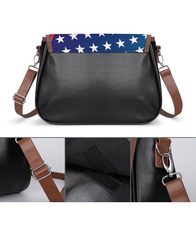 Vintage Leather Shoulder Crossbody Purse Handbag for Women with Adjustable Strap Pattern (568) $18.85 Totes