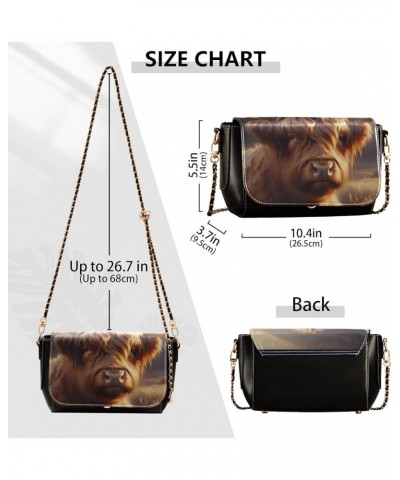 Crossbody Bags for Women Trendy Women's Black Shoulder Bag Small PU Leather Flap Cross Body Bag Handbags Pattern10 $24.59 Cro...