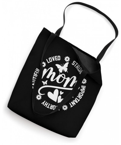 Funny Mom the Heart of the Family Mother's Day Design Tote Bag $14.03 Totes