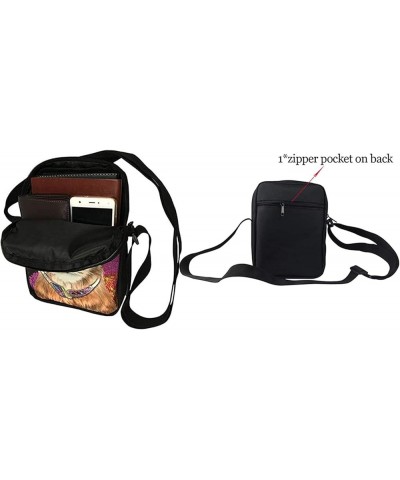 Crossbody Bbags for Women Medium Size Casual Travel Sport Messenger Bag Small Handbags Cellphone Purse Horses $10.79 Hobo Bags