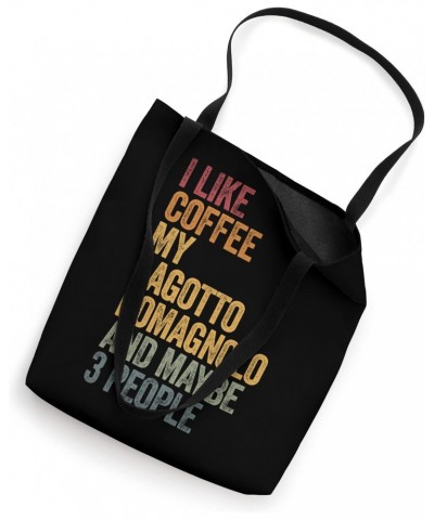 Coffee and my lagotto romagnolo 3 people dog dogs saying Tote Bag $12.04 Totes