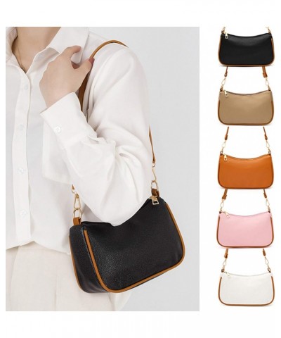 Shoulder Bags for Women, Cute Hobo Tote Handbag Mini Clutch Purse with Zipper Closure(Yellow,) $8.95 Totes