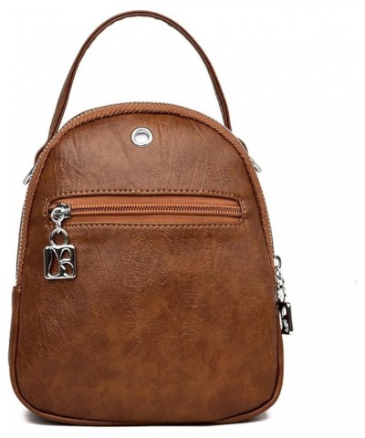 Women's bag handbag women's shoulder bag vintage crossbody bag women's Brown $29.23 Shoulder Bags