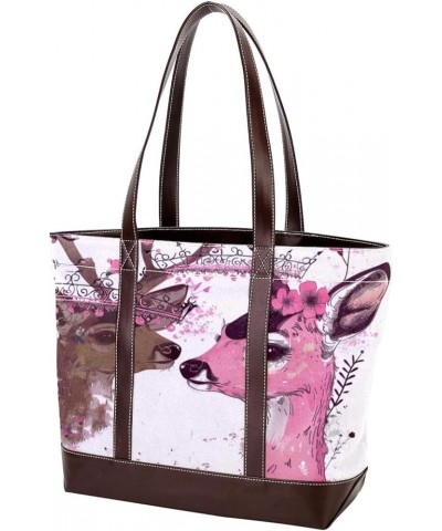 Canvas Tote Bag, Large Tote Bag, Women's Tote Handbags, Lou Lin Lovely Parrot, Totes for Women Pattern 1068 $27.83 Totes