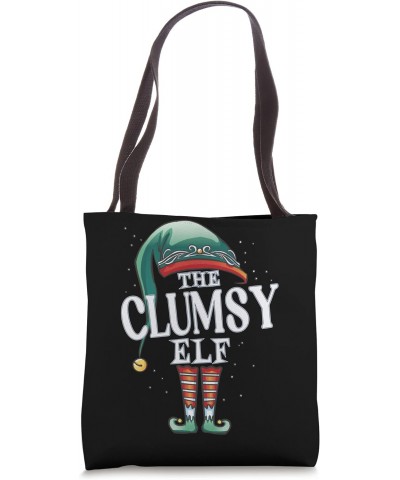 Clumsy Elf Christmas Group Xmas Pajama Party Tote Bag $13.41 Totes