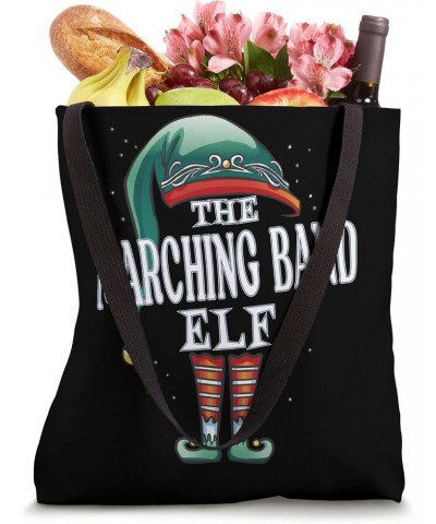 Marching Band Elf Christmas Group Xmas Pajama Party Tote Bag $10.24 Totes