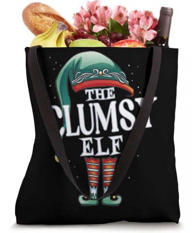 Clumsy Elf Christmas Group Xmas Pajama Party Tote Bag $13.41 Totes