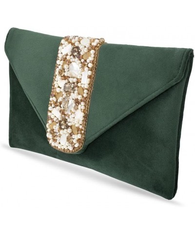 Indian Potli Bags For Women Evening Bag Clutch Ethnic Bride Purse Green 1 $31.20 Evening Bags