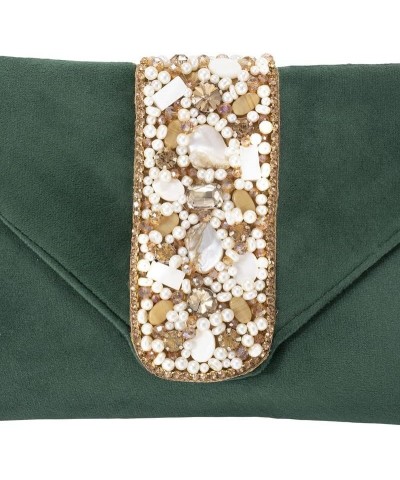 Indian Potli Bags For Women Evening Bag Clutch Ethnic Bride Purse Green 1 $31.20 Evening Bags