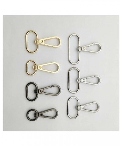 yaoqijie 7 Shapes 10pcs Alloy Metal Hook Clasp for Handbag Shoulder Bag Purse Lasting (Color : Chocolate, Size : 20pcs) 50pcs...