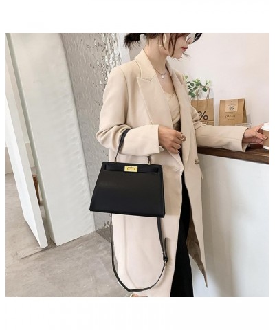 Red Kelly Bridal Bag Handbag Women's Bag Large Capacity Bag Women's New Texture One Shoulder Crossbody Bag Red $25.02 Shoulde...