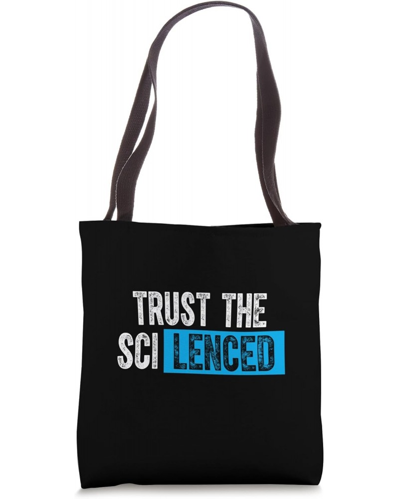 Trust the SCI lenced Trust The Silenced Hub Vintage Design Tote Bag $10.08 Totes