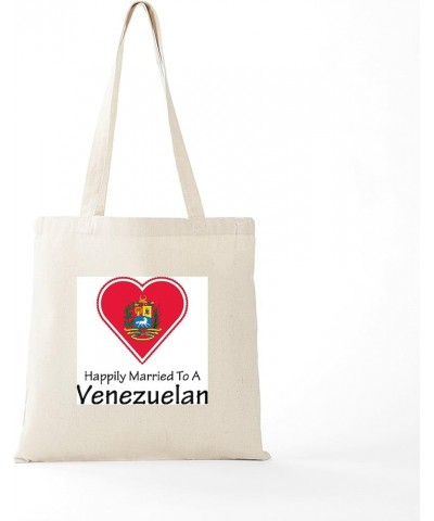 Married A Hungarian Tote Bag Natural Canvas Tote Bag, Cloth Shopping Bag Happily Married Venezuelan Tote Bag $8.95 Travel Gear