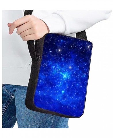 Fashion Shoulder Bag for Women, Large Capacity Messenger Bag Crossbody Bag Travel Outdoor Handbag Bling Galaxy $9.00 Crossbod...