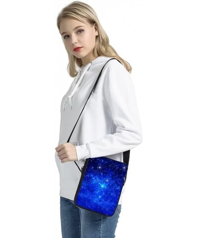 Fashion Shoulder Bag for Women, Large Capacity Messenger Bag Crossbody Bag Travel Outdoor Handbag Bling Galaxy $9.00 Crossbod...