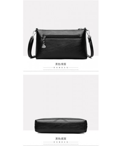 Women Shoulder HandBags Crossbody Bags For Female Leather Designer Purses Handbag Women's Messenger Bag 5833 Black $19.66 Sho...