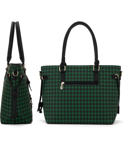 3PCS Purses for Women Tote Purse and Wallet Set Shoulder Satchel Bags **W Green $26.04 Shoulder Bags