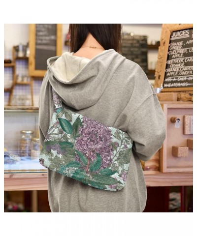 Watercolor Green Landscape Forest Womens Handbags Shoulder Bag, Handbags for Women Shoulder Bag, Womens Outdoor Bag Needle Tu...